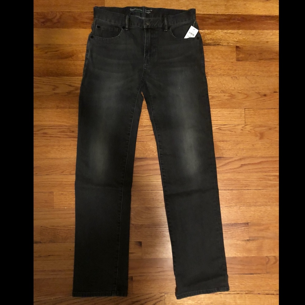 Grey Gap Kids Straight Leg Jeans NWT
